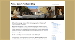 Desktop Screenshot of kyblog.arleneeakle.com
